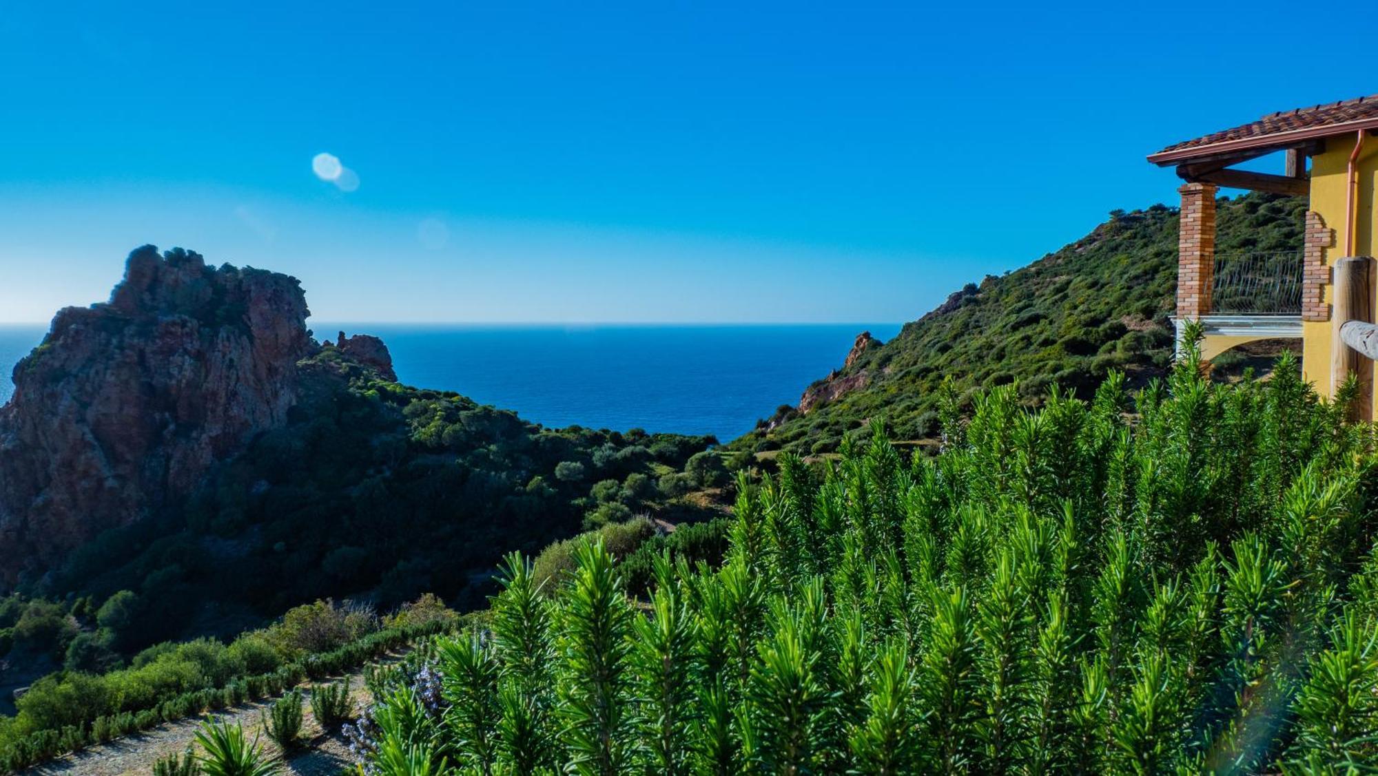 Il Dolce Risveglio Tanca Piras Villa Nebida Exteriör bild
