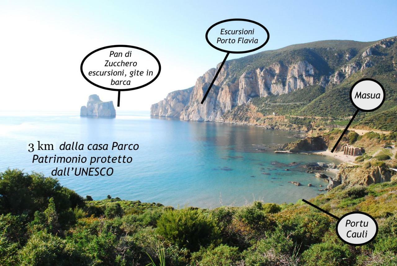 Il Dolce Risveglio Tanca Piras Villa Nebida Exteriör bild